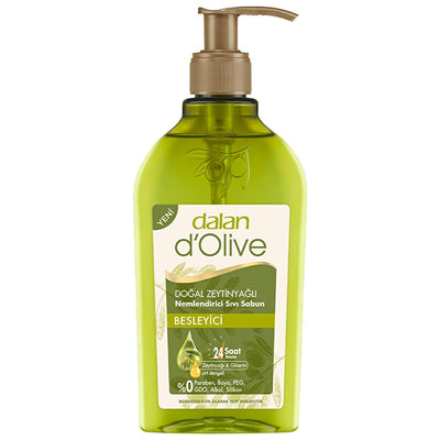 Dalan D'Olive: Natural Olive Oil Liquid Hand Soap - Moisturizing, Nourishing, Gentle, and Perfect for Dry Skin (13.53 fl