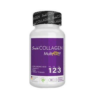 Suda Collagen: Type 1 2 3 Collagen Supplement with Probiotics, Hyaluronic Acid & Vitamin C - Supports Skin, Hair, Nails & Joint Health Suda Collagen: Type 1 2 3 for Skin, Hair & Joint Health collagen supplement, type 1 2 3 collagen, hydrolyzed collagen peptides, collagen with probiotics, skin hair and nails supplement, anti-aging collagen, joint health supplement, collagen tablets, hyaluronic acid supplement, vitamin C collagen, collagen, type 1 collagen, type 2 collagen, type 3 collagen, probiotics, vitami