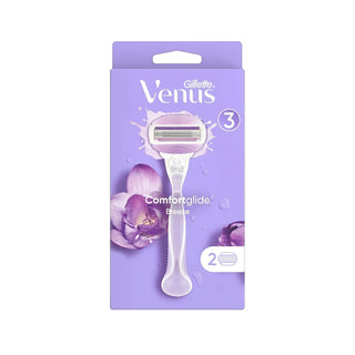 Gillette Venus Comfortglide Breeze Electric Razor for Women - Smooth Shaving Kit with 2 Replacement Heads Gillette Venus Comfortglide Breeze Electric Razor Gillette Venus, Electric Razor for Women, Comfortglide Breeze, Women's Shaving Kit, Reusable Razor, Smooth Shaving, Comfortable Shaving, Women's Grooming, Personal Care, Electric Razors, Shaving Kits, Gillette, Venus Series, Comfortglide, Breeze Model