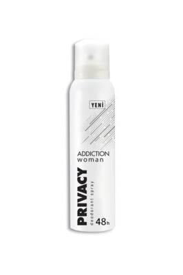 Privacy Addiction Women's Deodorant Spray - Long-Lasting Floral Fragrance for Active Women