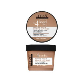 Urban Care Bond Plex Hair Repair Mask - Sulfate-Free, Vegan, Cruelty-Free, 7.78 fl oz Urban Care Bond Plex Hair Mask - Repair & Nourish hair repair mask, sulfate-free hair care, paraben-free hair products, vegan hair care, cruelty-free beauty products, bond plex technology, hair nourishment, moisturizing hair mask, damaged hair solution, post-color treatment care, vegan beauty, cruelty-free beauty, sustainable beauty products, honey-infused hair care