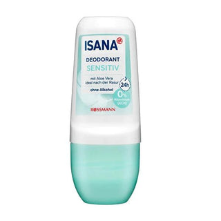 Isana Aloe Vera Deodorant Roll On for Women - 24 Hour Protection, Aluminum-Free, Sensitive Skin Friendly Isana Aloe Vera Deodorant Roll On - 24 Hour Protection Aloe Vera Deodorant, Roll On Deodorant for Women, 24 Hour Deodorant, Aluminum-Free Deodorant, Sensitive Skin Deodorant, Women's Personal Care, Long-Lasting Freshness, Natural Ingredients, Gentle Deodorant, Daily Care, Women's Health, Hygiene Products, Personal Hygiene, Deodorant for Sensitive Skin, Moisturizing Deodorant