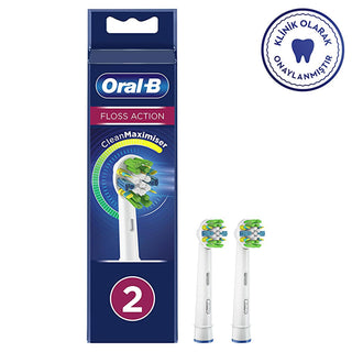Oral-B Floss Action Replacement Toothbrush Heads (2-Pack) - MicroPulse Bristles, CleanMaximizer Technology Oral-B Floss Action Toothbrush Heads - 2 Pack Oral-B replacement toothbrush heads, Floss Action toothbrush heads, MicroPulse bristles, Oral-B compatible toothbrush heads, CleanMaximizer technology, oral care, dental hygiene, electric toothbrush accessories, premium oral care products