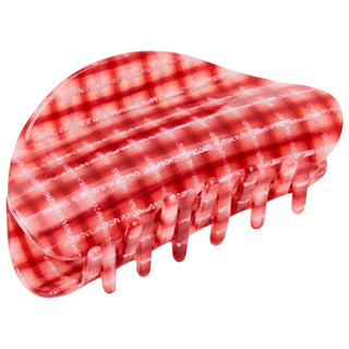 Suki Hair Claw Clip - Medium Red Plaid Acetate - Secure Hold, Stylish & Sustainable Hair Accessories Suki Hair Claw Clip - Red Plaid - Stylish & Sustainable Hold hair claw clip, plaid hair clip, acetate hair clip, medium hair clip, hair accessories, sustainable hair clip, eco-friendly hair clip, red hair claw, hair styling clip, hair clip, claw clip, plaid clip, red plaid, acetate clip, medium clip, styling clip, updo clip, hair fashion, eco-friendly, sustainable, FSC certified, hair accessories for women, 