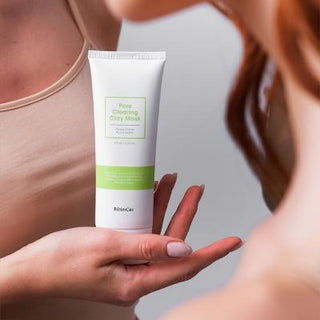 Bibimcos Pore Clearing Clay Mask - Natural Mineral Clay Mask for Deep Cleansing, Gentle Exfoliation, and Skin Renewal - 3.38 fl oz Bibimcos Clay Mask for Deep Cleansing & Renewal Clay Mask, Pore Clearing, Skincare, Natural Minerals, Centella Asiatica, Gentle Exfoliation, Deep Cleansing, Skin Renewal, Skin Brightening, Non-Drying, Suitable for Various Skin Types, Skincare Routine, Self-Care, Pre-Event Skincare, Weekly Skincare, Face Mask, Mineral Skincare, PHA, LHA, Capryloyl Salicylic Acid