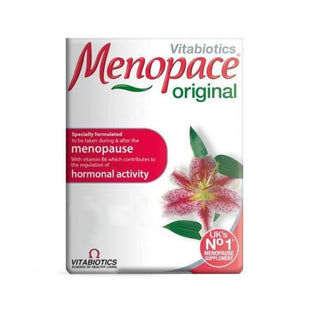 Vitabiotics Menopace Menopause Supplement for Women - 30 Tablets - Relief from Menopause Symptoms with Vitamins and Minerals Vitabiotics Menopace - Menopause Relief Supplement Menopace, Vitabiotics, Menopause Supplement, Dietary Supplement for Women, Menopause Relief, Nutritional Support for Menopause, Women's Health, Menopause Symptoms, Hot Flashes, Mood Swings, Soya Isoflavones, Chromium, Vitamin D, Selenium, Health Supplements, Women's Wellness