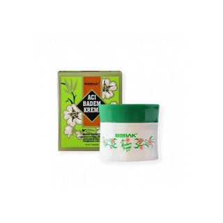 bebak bitter almond cream jar, 30ml bitter almond moisturizer Bebak Bitter Almond Cream - Moisturizing | 30ml Bebak Bitter Almond Cream - Moisturizing 30ml bebak, bitter-almond-cream, moisturizer, skin-care, hand-cream, anti-aging, hydration, natural-ingredients, all-skin-types, ai-generated