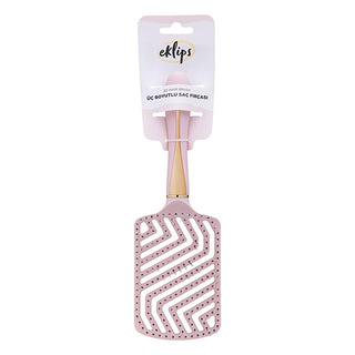 Eklips Hair Brush - Gentle Detangling for Sensitive Hair, Ergonomic Design, Wet & Dry Use Eklips Hair Brush - Gentle Detangling for Sensitive Hair hair brush, detangling brush, sensitive hair care, ergonomic hair brush, wet and dry hair brush, hair care, gentle hair brush, comfortable grooming, hair detangling, hair styling, Eklips