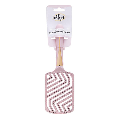 Eklips Hair Brush - Gentle Detangling for Sensitive Hair, Ergonomic Design, Wet & Dry Use