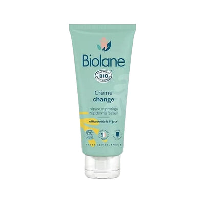 Biolane Organic Diaper Cream - Natural Baby Skin Care for Diaper Rash Relief
