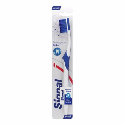 Signal Professional Care Toothbrush: Gentle, Effective Cleaning for Sensitive Gums - Soft Bristle Oral Hygiene for Daily
