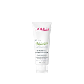 Topicrem AC Compensating Moisturizing Cream 40ml - Gentle Hydration for Acne-Prone Skin Topicrem AC Moisturizing Cream for Acne-Prone Skin Topicrem AC Compensating Moisturizing Cream, Acne-prone skin moisturizer, Dermatologically tested moisturizer, Sensitive skin care products, Hydrating cream for face, Skincare for acne, Gentle moisturizer, Travel skincare, Non-comedogenic moisturizer, Topicrem skincare