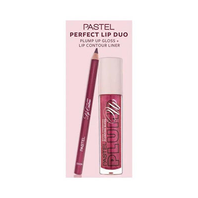 Pastel Profashion Plumping Lip Gloss 207 & Lip Liner 52: Achieve Fuller, Defined Lips with Ultra-Glossy, Vivid Color - U