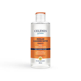 Celenes Sea Buckthorn Micellar Cleansing Water: Gentle Makeup Remover & Face Cleanser for Oily & Combination Skin - Alcohol & Paraben-Free Celenes Sea Buckthorn Micellar Water | Gentle Cleanser micellar cleansing water, sea buckthorn cleanser, oily skin cleanser, combination skin cleanser, makeup remover, alcohol-free cleanser, paraben-free cleanser, gentle face cleanser, natural makeup remover, Celenes cleanser, face wash, skincare, cleansing water, makeup removal, oily skin, combination skin, sensitive sk