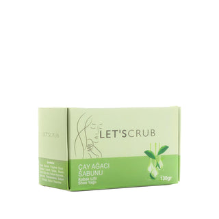 Let'scrub Natural Tea Tree Oil Soap with Pumpkin & Exfoliating Texture - Gentle, Antimicrobial Skincare for Acne-Prone Skin Let'scrub Tea Tree Oil Soap - Natural & Antimicrobial Skincare natural soap, tea tree oil soap, exfoliating soap, pumpkin soap, organic skincare, gentle cleanser, antimicrobial soap, acne-prone skin, natural skincare products, skincare routine, nourishing soap