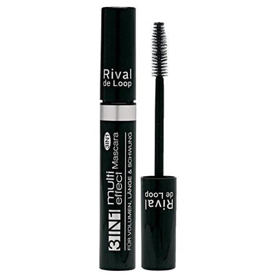 Rival de Loop Multi Effect Mascara 3in1 - Volumizing, Lengthening, and Separating for Sensitive Eyes