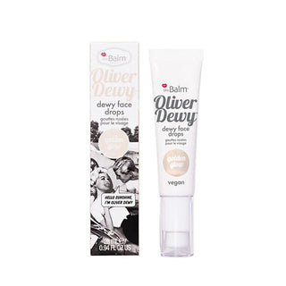 theBalm Oliver Dewy Face Drops Highlighter - Golden Glow: Achieve Radiant, Luminous Skin with this Illuminating Liquid Makeup theBalm Oliver Dewy Face Drops - Golden Glow Highlighter Dewy face drops highlighter, Golden glow highlighter, Liquid highlighter makeup, theBalm highlighter, Radiant skin makeup, Niacinamide highlighter, Illuminating face drops, face illuminator, dewy makeup, glowing skin, highlighter, makeup, beauty, skincare, face glow, liquid highlighter, cosmetic, complexion enhancer, golden glo