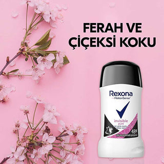 rexona invisible pure stick deodorant 40ml, rexona deodorant for women, rexona antiperspirant with non-staining formula Rexona Invisible Pure Antiperspirant Stick Deodorant - 40 ml Rexona Invisible Pure Stick Deodorant | 40 ml rexona, invisible-pure, deodorant, antiperspirant, women, personal-care, body-care, floral-scent, long-lasting, ai-generated