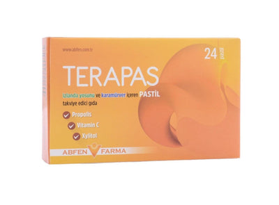 Terapas Icelandic Moss Elderberry Lozenges: Soothe Sore Throat & Boost Immunity with Vitamin C & Zinc - Sugar-Free, Prop