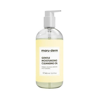 Maruderm Oil-Based Facial Cleanser - Gentle & Deep Cleansing Makeup Remover for Face & Body (400ml / 13.53 fl oz) Maruderm Oil Cleanser - Gentle Makeup Remover & Facial Cleanser oil cleanser, makeup remover, facial cleansing oil, gentle face cleanser, moisturizing cleanser, oil based cleanser for dry skin, deep cleansing oil, non-irritating makeup remover, oil-based cleanser, facial cleanser, gentle cleanser, hydrating cleanser, face wash, skin cleanser, makeup removal, sunscreen removal, deep cleansing, no