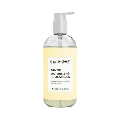 Maruderm Oil-Based Facial Cleanser - Gentle & Deep Cleansing Makeup Remover for Face & Body (400ml / 13.53 fl oz)