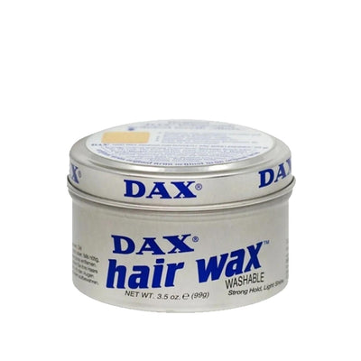 Dax Strong Hold Hair Wax - Easy Clean Styling for Men, 99g