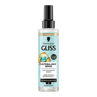 Gliss Nutri-Balance Repair Liquid Hair Treatment - Hair Repair Cream with Ceramide & Silk, Anti-Hair Loss, Heat Protectant Gliss Nutri-Balance Repair Liquid Hair Treatment - Repair & Protect hair repair cream, liquid hair treatment, anti-hair loss product, heat protectant for hair, Gliss Nutri-Balance Repair, hair care, hair treatment, Ceramide hair care, Silk hair care, damaged hair repair, hair loss solution, heat styling protection