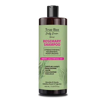 True Bee Rosemary Shampoo for Hair Loss & Nourishment - 13.53 fl oz Volumizing & Repair