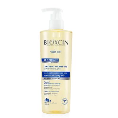 Bioxcin Atopicare: Gentle Cleansing Shower Oil for Sensitive, Dry & Atopy-Prone Skin - Hydrates, Soothes, and Protects S
