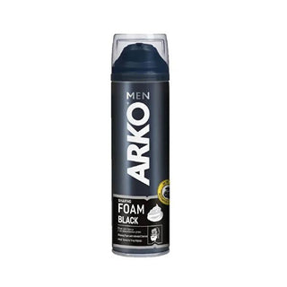 Arko Men Shaving Foam with Activated Charcoal - 200ml, Smooth Shaving & Skin Cleansing Arko Men Shaving Foam with Activated Charcoal Arko Men Shaving Foam, Activated Charcoal Shaving Cream, Men's Grooming Products, Shaving Preparation Products, Skin Cleansing Shaving Foam, Grooming Essentials, Men's Skincare, Shaving Needs, Personal Care, Cosmetic Products