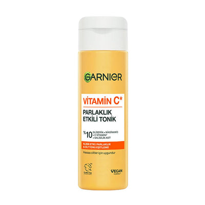 Garnier Vitamin C Brightening Toner: Hydrating Facial Toner to Even Skin Tone, Boost Radiance & Reduce Dark Spots - For 