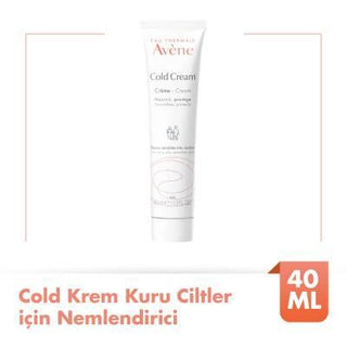 Avene Cold Creme Moisturizing Cream for Dry Skin - Soothing, Vitamin A Rich, Gentle Skincare for All Ages