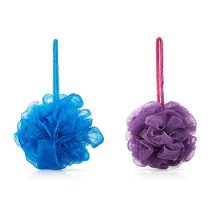 eklips-bath-sponge-assorted-colors, exfoliating-bath-sponge-on-display Eklips Bath Sponge - Assorted Colors, Exfoliating Lather Enhancer for Daily Use Eklips Bath Sponge - Exfoliating and Lather Enhancer eklips, bath-sponge, exfoliating-sponge, daily-use, shower-accessories, assorted-colors, ai-generated, machine-washable, lather-enhancer, skin-care