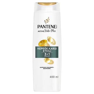 Pantene Anti-Dandruff 3-in-1 Shampoo:  Cleanses, Conditions & Treats Itchy, Flaky Scalp for Stronger, Healthier Hair - 13.5 fl oz Pantene Anti-Dandruff Shampoo:  Healthy Scalp & Strong Hair anti-dandruff shampoo, 3-in-1 shampoo, dandruff treatment shampoo, itchy scalp shampoo, hair strengthening shampoo, Pantene shampoo, kepek karşıtı şampuan, shampoo for flaky scalp, shampoo, conditioner, hair treatment, flaky scalp, dandruff, itchy scalp, healthy hair, strong hair, hair care, Swiss Vitamin Institute, hair