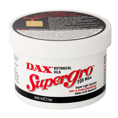 Dax Supergro Hair Oil for Men: Hair Growth, Dandruff Control, and Strengthening - Botanical Formula for Thicker, Fuller 