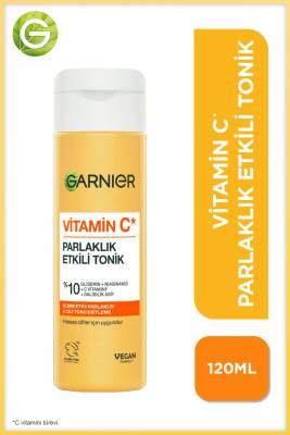 Garnier Vitamin C Brightening Toner - Achieve Glowing, Even Skin Tone - Refreshing Facial Treatment, All Skin Types - 120ml Garnier Vitamin C Toner: Brighten & Even Skin Tone Vitamin C toner, Skin brightening toner, Facial toner for glowing skin, Toner for even skin tone, Refreshing facial toner, Garnier Vitamin C toner, Toner for all skin types, Vitamin C skincare, brightening, even skin tone, radiance, lemon extract, purifying, all skin types, skincare, beauty, facial treatment, toner, Ascorbyl Glucoside,