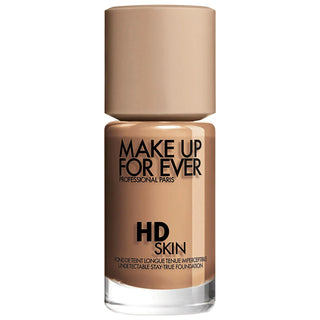 HD Skin Waterproof Natural Matte Liquid Foundation by Make Up For Ever - Long Lasting, Medium Coverage, Eco Friendly Packaging HD Skin Waterproof Liquid Foundation - Natural Finish, Long Lasting liquid foundation, natural finish makeup, waterproof foundation, non-comedogenic makeup, sustainable cosmetics, long-lasting makeup, medium coverage foundation, eco-friendly packaging, makeup for normal skin, makeup for oily skin, makeup for combination skin, cruelty-free cosmetics, clean beauty products
