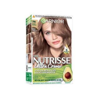garnier nutrisse ultra creme hair color 7, chestnut brown hair dye from garnier Garnier Nutrisse Ultra Creme Hair Color - 7 | Chestnut Brown Garnier Nutrisse Ultra Creme Hair Color 7 garnier, hair-color, vegan-hair-dye, eco-friendly-hair-products, chestnut-brown, permanent-hair-color, nourishing-hair-color, hair-care, ai-generated, beauty-products
