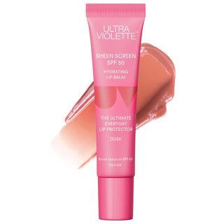 Ultra Violette Sheen Screen SPF 50 Hydrating Sunscreen Lip Balm - Natural Lip Protection with SPF 50 UVA and UVB Protection SPF 50 Sunscreen Lip Balm - Ultra Violette Sheen Screen Sunscreen Lip Balm, SPF 50 Lip Care, Hydrating Lip Balm, Natural Lip Protection, Glossy Lip Balm, Lip Care, Sun Protection, Natural Cosmetics, Ultra Violette, Lip Balm with SPF, Hydrating Lip Care, Sensitive Lip Care, Chemical-Free Cosmetics