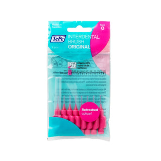 Tepe Interdental Brush 0.4mm Pink: Gentle & Effective Between Teeth Cleaning for Improved Gum Health - 8 Brushes Tepe Interdental Brush: 0.4mm for Healthy Gums & Clean Teeth interdental brush, Tepe interdental brush, 0.4mm interdental brush, dental cleaning brush, between teeth cleaning, gum health, small interdental brush, pink interdental brush, oral hygiene, interdental cleaning, tight teeth spaces, dental care, gum disease prevention, plaque removal, ergonomic handle brush, plastic coated wire brush, pi