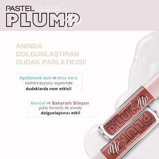 Pastel Profashion Plump Up Extra Hydrating Plumping Gloss 202 - Vegan Hydrating Lip Gloss with Plumping Effect Pastel Profashion Plump Up Lip Gloss - Vegan & Hydrating hydrating lip gloss, plumping lip gloss, vegan cosmetics, cruelty-free beauty products, paraben-free lip care, lip care, vegan lip gloss, cruelty-free lip gloss, hyaluronic acid lip gloss, aloe vera lip gloss, cosmetic, beauty product, lip hydration, lip plumping