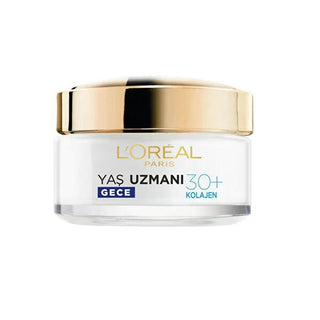 L'Oréal Paris Anti-Wrinkle Night Cream for Women 30+ - Clinically Proven Triple-Action Effect, Hydrating & Anti-Aging Moisturizer L'Oréal Paris Anti-Wrinkle Night Cream 30+ anti-wrinkle night cream, L'Oréal Paris Yaş Uzmanı, 30+ skincare, anti-aging moisturizer, nighttime skincare routine, skincare for women, wrinkle reduction, skin revitalization, skin firming, clinically proven skincare, triple-action skincare, anti-aging skincare products