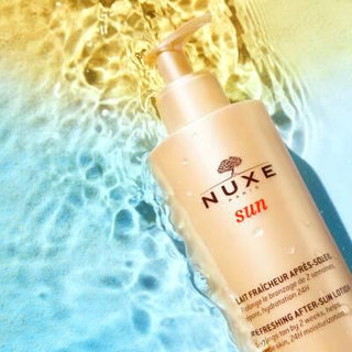 Nuxe After Sun Lotion: Refreshing & Hydrating Sunflower Formula to Prolong Your Tan Up to 2 Weeks - Face & Body Nuxe After Sun Lotion: Hydrate & Extend Your Tan Naturally after sun lotion, sunflower after sun, natural after sun lotion, tan extending lotion, hydrating after sun, soothing after sun lotion, Nuxe after sun, sunflower seed oil lotion, face and body after sun, after sun care, sun protection, skincare, natural ingredients, hydration, tan extender, summer skincare, beach vacation, soothing lotion, 