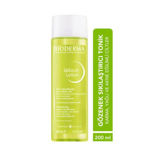 Bioderma Sebium Lotion: Oily & Sensitive Skin Pore Tightening Toner | Salicylic Acid, Balances pH, Controls Sebum - 6.76 fl oz Bioderma Sebium Lotion: Oily Skin Toner | Pore Tightening Bioderma Sebium Lotion, oily skin toner, sensitive skin toner, pore tightening toner, sebum regulating toner, salicylic acid toner, facial toner for oily skin, purifying facial toner, pH balancing toner, facial toner, toner, oily skin, sensitive skin, pore tightening, sebum regulating, salicylic acid, purifying, pH balancing,