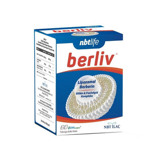 NBTLife Berliv Liposomal Berberine Dietary Supplement - 60 Capsules for Enhanced Health Support