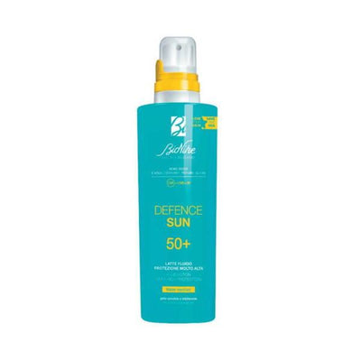 Bionike Defence Sun SPF50+ Sunscreen Lotion: High UVA/UVB Protection, Non-Greasy Formula, Vitamin E & Niacinamide, Sensi