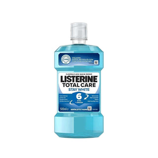 Listerine Stay White Mouthwash 500ml - Oral Care Liquid for Whitening Teeth, 16.91 fl oz Listerine Stay White Mouthwash - Whiten Teeth & Oral Care Listerine Stay White, mouthwash, oral care, teeth whitening mouthwash, 500 ml mouthwash, oral hygiene, whitening mouthwash, Listerine mouthwash, oral care liquid, teeth whitening, bright smile, healthy smile, mouth care, dental care