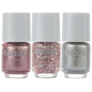 Beaulis 80's Party Nail Polish Set: Long Lasting, Glittery, Quick Dry & Chip Resistant - Bright Nostalgic Colors for Manicures & Pedicures Beaulis Nail Polish Set: 80s Glitter, Quick Dry, Long Lasting nail polish set, glitter nail polish, quick dry nail polish, long lasting nail polish, 80s nail polish, nostalgic nail colors, Beaulis nail polish, water resistant nail polish, chip resistant nail polish, bright nail colors, nail polish, glitter polish, quick dry, long lasting, 80s, nostalgic, Beaulis, water r