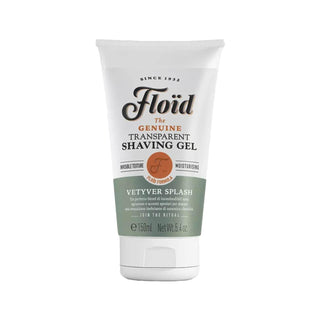 Floid Vetyver Splash Transparent Shaving Gel 150ml - Refreshing Vetiver Scented Shaving Gel for Men and Women Floid Vetyver Splash Shaving Gel - Vetiver Scented Shaving gel, Vetyver scented, Transparent shaving gel, Floid brand, 150 ml shaving gel, Vetiver fragrance, Men's grooming, Women's grooming, Luxury shaving products, Refreshing shaving gel, Comfortable shaving experience, Transparent formula, Scented shaving products