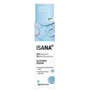 Isana Skin Serum with Glycerin & Amino Acids - 30ml, Vegan Dry Skin Moisturizer Isana Vegan Skin Serum for Dry Skin - 30ml skin serum, glycerin, vegan skincare, dry skin moisturizer, amino acid complex, cruelty-free, skincare, beauty, vegan beauty, hydration, moisturizing serum, dry skin relief, anti-aging, skin care, cosmetics